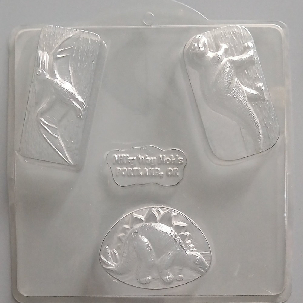 Plastic Dinosaur Soap Or Candy Mold Milky Way Molds